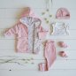 Mobile Preview: Little Dutch Babyhose - Rosa Melange Pink Kollektion Babygirl - die Mädchen Kollektion Gr. 56 - 74