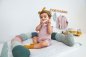Preview: Lässig Baby Silikon Beißring Pilz Rosa