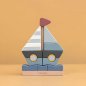 Mobile Preview: Little Dutch Stapelspiel Segelboot Sailors Bay LD7087