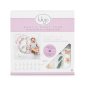 Mobile Preview: Das 1. Jahr mit Baby - Baby's First Year™ Swaddle-Tuch & Fotokarten Set - All you need is love von lulujo LJ593 121-014-014