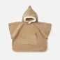 Preview: Cloby Teddy Poncho Brown 1-3 Jahre - braun