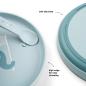 Preview: done by deer Foodie Teller Elphee blau Preview: done by deer Foodie Teller Elphee blau