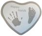 Preview: Happy Hands - Hand & Fußabdruckset - Herzform Silber Preview: Happy Hands - Hand & Fußabdruckset - Herzform Silber