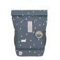 Preview: Lässig Kindergartenrucksack Rolltop Happy Prints dunkelblau Preview: Lässig Kindergartenrucksack Rolltop Happy Prints dunkelblau