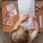 Preview: Little Dutch rosa Schreibset Fairy Garden -  bezauberndes Etui mit Inhalt - ideal für kleine Künstler und Schriftsteller.