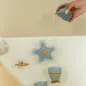 Preview: Little Dutch Badewannenbecher blau Seestern - Essentials