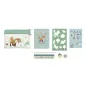Preview: Little Dutch Schreibset blau Forest Friends - Etui mit Inhalt