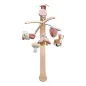 Preview: Little Dutch rosa Musik-Mobile aus Holz - Fairy Garden