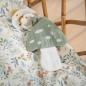 Preview: Little Dutch Schnullertuch Pilz grün – Forest Friends Bio-Musselin Preview: Little Dutch Schnullertuch Pilz grün – Forest Friends Bio-Musselin