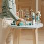 Preview: Little Dutch Aktivitätentisch blau - Forest Friends - Holz