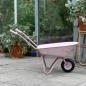 Preview: Little Dutch rosa Garten Schubkarre Metall - Fairy Garden