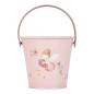 Preview: Little Dutch rosa Eimer Metall - Fairy Garden