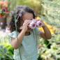 Preview: Little Dutch rosa Kinder Fernglas Holz - Fairy Garden