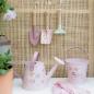 Preview: Little Dutch rosa Kindereimer Metall - Fairy Garden