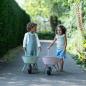 Preview: Little Dutch rosa Garten Schubkarre Metall - Fairy Garden