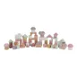 Preview: 50 FSC Holzklötze Fairy Garden von Little Dutch in Rosa Preview: 50 FSC Holzklötze Fairy Garden von Little Dutch in Rosa