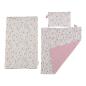 Preview: Detailansicht: Decke und Kissen im Soft Flowers Muster