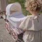 Preview: Puppenwagen Soft Flowers von Little Dutch – Rollenspielzeug für Kinder