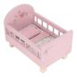 Preview: Holzpuppenbett von Little Dutch in zartem Soft Flowers Design
