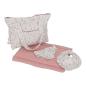 Preview: Bundle Puppe Noa und Puppenwickeltasche Soft Flowers von Little Dutch