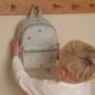 Preview: Little Dutch Kinderrucksack Little Farm grün LD4945