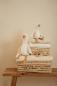 Preview: 17 cm Little Goose Kuscheltier – Detail Stofftextur