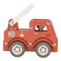 Preview: Rotes Holzfeuerwehrauto von Little Dutch mit ausziehbarer Leiter und Pegdoll‑Feuerwehrmann auf weißem Hintergrund Preview: Rotes Holzfeuerwehrauto von Little Dutch mit ausziehbarer Leiter und Pegdoll‑Feuerwehrmann auf weißem Hintergrund