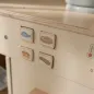 Preview: Kinder Spielküche aus Holz mit Töpfen, Ofen und Knöpfen Preview: Kinder Spielküche aus Holz mit Töpfen, Ofen und Knöpfen