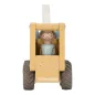 Preview: Little Dutch Kranwagen FSC der Holzkran – Gelb – Essentials