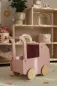 Preview: Holz Puppenwagen Set in Rosa mit passender Little Dutch Puppe