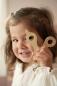 Preview: Little Dutch rosa Friseur Set Kinder Holz