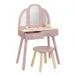 Preview: Holz Schminktisch Rosa Essentials von Little Dutch für Kinder