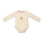 Preview: Little Dutch 2-pack Body langärmlich Little Christmas - Weihnachtsstrampler beige