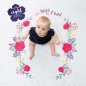 Preview: aby's First Year Swaddle Tuch & Karten Set - Stay Wild My Child