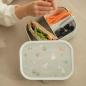 Preview: Little Dutch Brotdose Little Farm grün Mepal Lunchbox