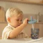 Preview: Little Dutch Kinder Trinkglas blau Mio 250ml mit Trinkhalm Mepal - Forest Friends Preview: Little Dutch Kinder Trinkglas blau Mio 250ml mit Trinkhalm Mepal - Forest Friends