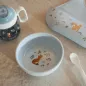 Preview: Little Dutch Kinderschale blau - Forest Friends Mio Mepal
