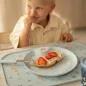 Preview: Little Dutch Kinderteller blau - Mepal Mio Forest Friends
