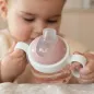 Preview: Auslaufsicherer rosa Trinklernbecher Mepal Mio - Fairy Garden Little Dutch