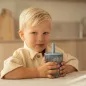 Preview: Little Dutch Kinder Trinkglas blau Mio 250ml mit Trinkhalm Mepal - Forest Friends Preview: Little Dutch Kinder Trinkglas blau Mio 250ml mit Trinkhalm Mepal - Forest Friends