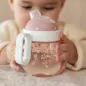 Preview: Auslaufsicherer rosa Trinklernbecher Mepal Mio - Fairy Garden Little Dutch