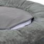 Preview: Palopa Hundebett grau rund - Fippa Anthrazit Preview: Palopa Hundebett grau rund - Fippa Anthrazit