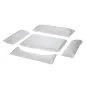 Preview: Modernes Hundebett Fred von Palopa – Farbe Humus, schlichtes Design