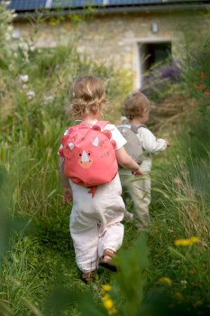 Lässig Kindergartenrucksack Dinosaurier Rosa - Tiny Backpack, About Friends Dino Rose
