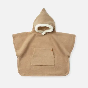 Cloby Teddy Poncho Brown 1-3 Jahre - braun