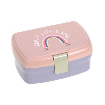 Lässig Brotdose Regenbogen Rosa Lila Kinder - Tiny Outdoor