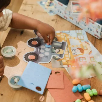 Little Dutch Bastelbox blau - Essentials - Jim Kreativbox