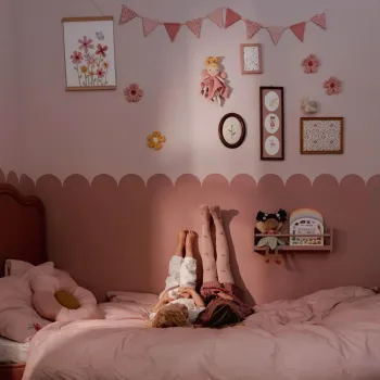 Little Dutch Kissen Blume - Rosa - Fairy Garden