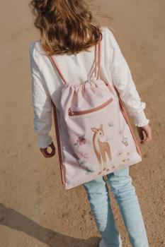 Little Dutch rosa Turnbeutel - Fairy Garden Fitnesstasche