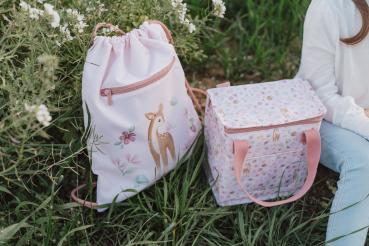 Little Dutch rosa Turnbeutel - Fairy Garden Fitnesstasche